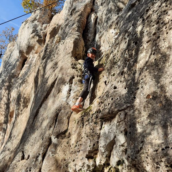 initiation escalade Sierra de Guara