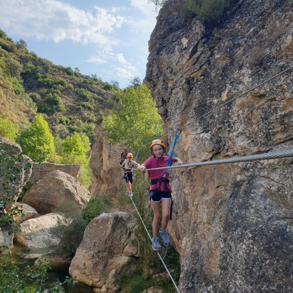 Pont Népalais via ferrata de Bierge